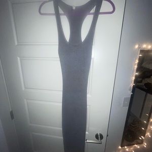 Wet Seal Grey Maxi Dress